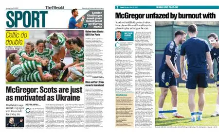 The Herald Sport (Scotland) – May 30, 2022