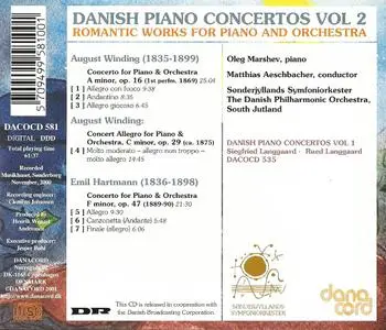 Oleg Marshev - Danish Piano Concertos, Vol. 2: August Winding, Emil Hartmann (2001)