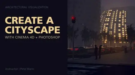 Create a Cityscape with Cinema 4D + Photoshop