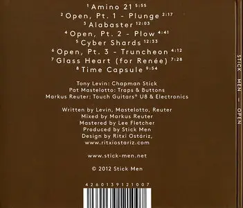 Stick Men - Open (2012)