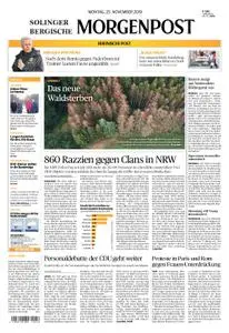 Solinger Morgenpost – 25. November 2019