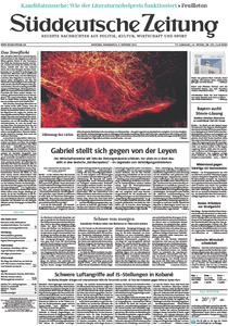 Süddeutsche Zeitung vom Donnerstag, 09. Oktober 2014