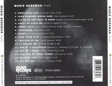 Marie Bergman - Fruit (1996)