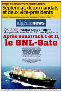 Algérie News - Jeudi 11 Avril 2013