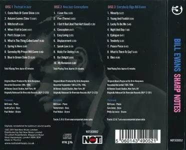 Bill Evans - Sharp Notes (2011) {3CD Box Set, Remastered}