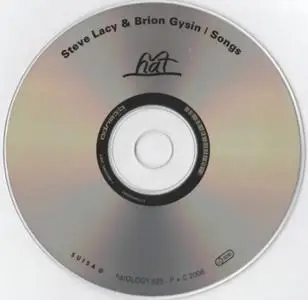 Steve Lacy & Brion Gysin - Songs (1981) {Hat Hut Records hatOLOGY 625 rel 2006}