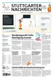 Stuttgarter Nachrichten Filder-Zeitung Leinfelden-Echterdingen/Filderstadt - 09. September 2017