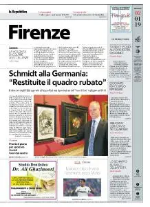 la Repubblica Firenze - 2 Gennaio 2019