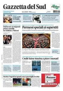 Gazzetta del Sud Catanzaro - 16 Marzo 2023