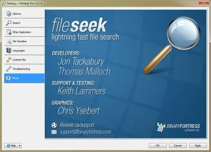 Binary Fortress Software FileSeek Pro 3.1.4