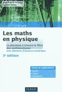 Les maths en physique - 3e édition: La physique à travers le filtre des mathématiques