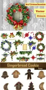 CreativeMarket - Christmas Decorations