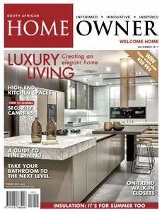 South African Home Owner - November 01, 2017