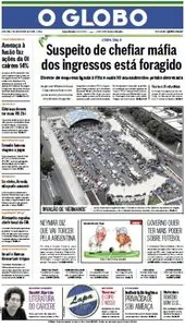  O Globo- 11 de julho de 2014 - Sexta