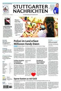 Stuttgarter Nachrichten Filder-Zeitung Leinfelden-Echterdingen/Filderstadt - 28. September 2019