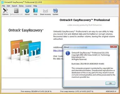 Ontrack EasyRecovery Professional 11.1.0.0 (x86/x64)