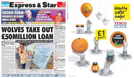 Express and Star Sandwell Edition – October 19, 2019