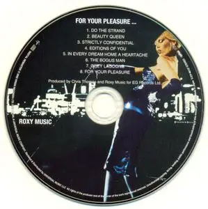 Roxy Music - For Your Pleasure (1973) [2013, Japanese SHM-CD] Re-up