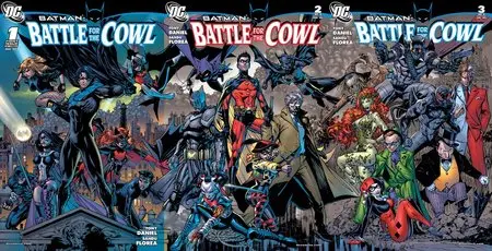 Batman - Battle for the Cowl #1-3 (2009) Complete