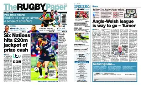 The Rugby Paper – January 23, 2022
