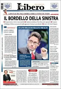 LIBERO DEL 23 GENNAIO 2010