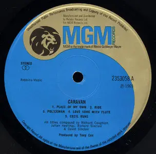 Caravan - Caravan (Verve Forecast 1969) 24-bit/96kHz Vinyl Rip