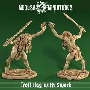 Classic Style Troll Hag with Sword