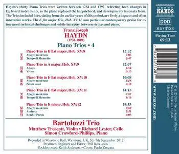 Bartolozzi Trio - Haydn: Piano Trios, Vol. 4 (2014)