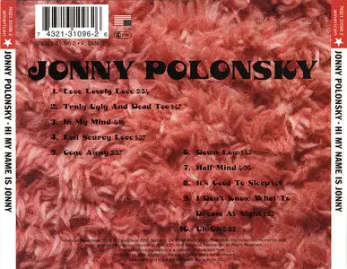 Jonny Polonsky - Hi My Name Is Jonny (1996)