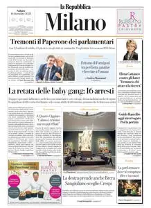 la Repubblica Milano - 16 Dicembre 2023