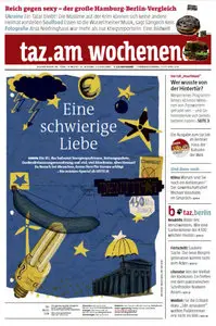 Tageszeitung TAZ vom 12 April 2014