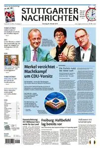 Stuttgarter Nachrichten Stadtausgabe (Lokalteil Stuttgart Innenstadt) - 30. Oktober 2018
