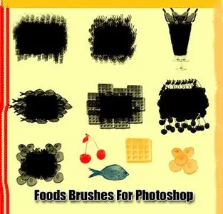 Foods Brushes For Photoshop