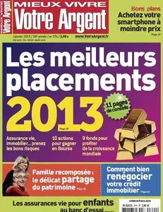 Mieux Vivre Votre Argent N° 374 - Janvier 2013