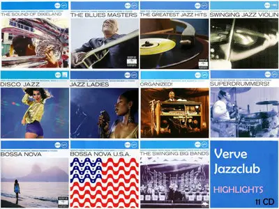 V.A. - Verve Jazzclub Part 1: Highlights (11CD, 2006-2012)