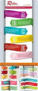 Original modern banner design strip vector set 3