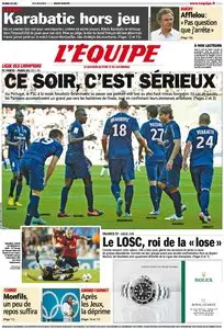L'Equipe Edition du Mercredi 3 Octobre 2012