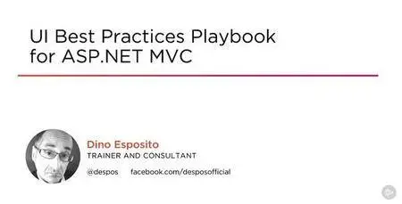 UI Best Practices Playbook for ASP.NET MVC