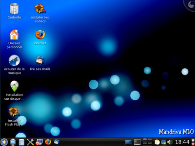 Mandriva Linux Online liveCD 2009.1
