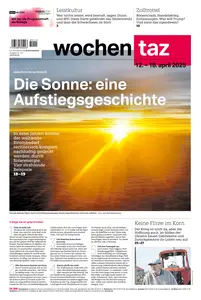 taz die tageszeitung  - 12 April 2025
