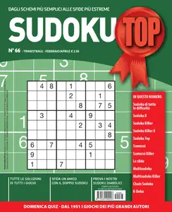 Sudoku Top N.66 - Febbraio-Marzo-Aprile 2025