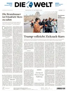 Die Welt - 21 Oktober 2025