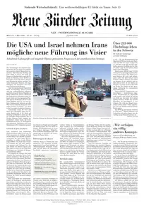 Neue Zürcher Zeitung International - 4 März 2026