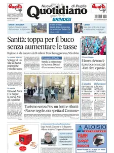 Quotidiano di Puglia Brindisi - 1 Maggio 2025
