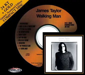 James Taylor - Walking Man (1974) [Audio Fidelity, 24 KT + Gold CD, 2011]