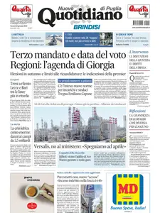 Quotidiano di Puglia Brindisi - 10 Gennaio 2025