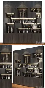 3dsky - Cabinet Furniture 0392 3576371 - 3D Model