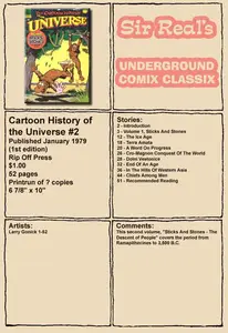 Cartoon History of the Universe 02 (1st Edition) (1979) (Rip Off Press) (Sir Real