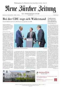 Neue Zürcher Zeitung International - 5 September 2024