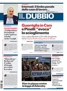 Il Dubbio - 24 Luglio 2025